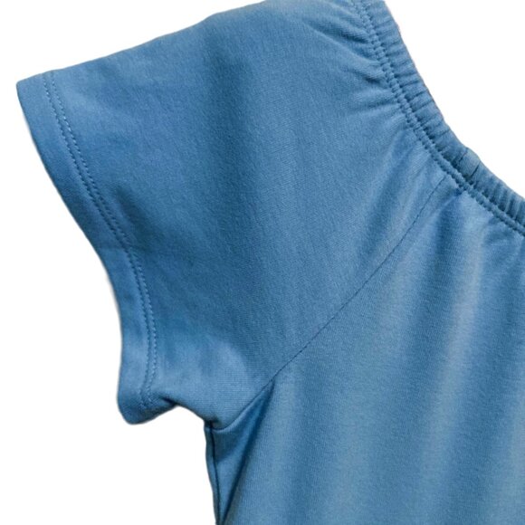 BOSTON PROPER SKY BLUE MAXI DRESS XXS - Picture 3 of 9